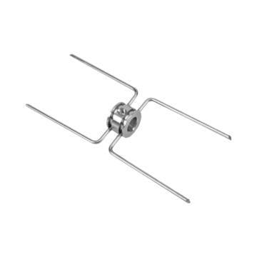 Hickory Rotisserie Skewer, Double, SS-OEM #185