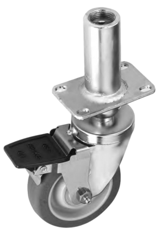 Hobart Meat Grinder Caster (Model MG1532, MG2032)