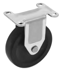 Hobart Meat Grinder Caster - Fixed Style (Model MG1532, MG2032)